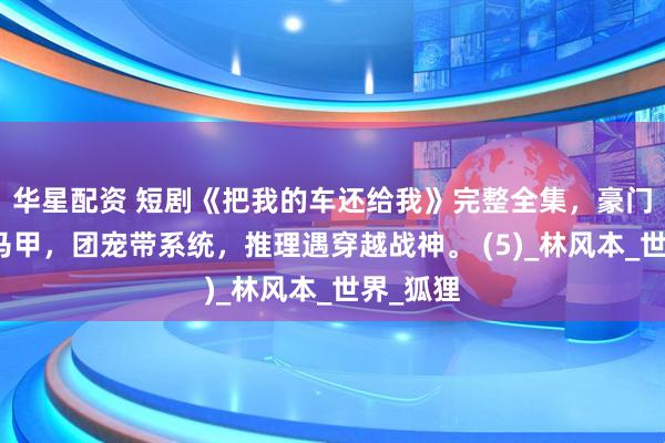 华星配资 短剧《把我的车还给我》完整全集，豪门重生藏马甲，团宠带系统，推理遇穿越战神。 (5)_林风本_世界_狐狸
